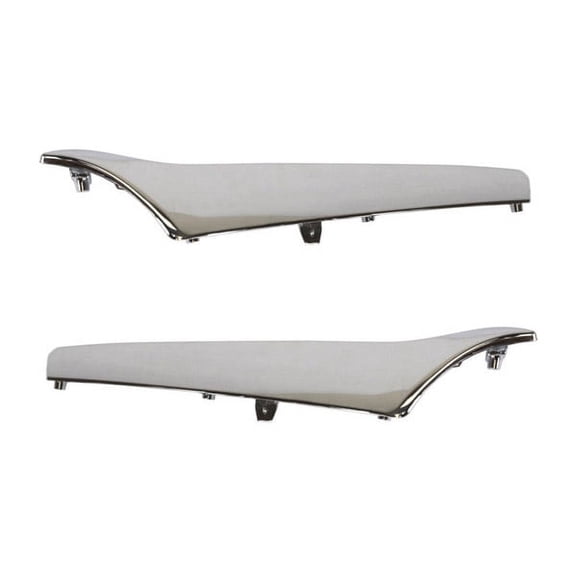 Front Lower Grille Trim Grill Molding Fits 12-14 Accent Left Right Side SET PAIR