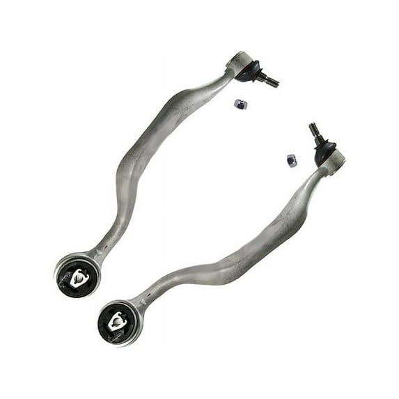Front Lower Rearward Control Arm Set - Compatible with 1997 - 2003 BMW 540i Base 1998 1999 2000 2001 2002