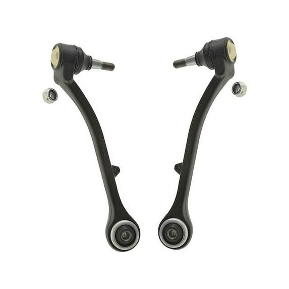 Front Lower Rearward Control Arm Set - Compatible with 2004 - 2010 BMW X3 2005 2006 2007 2008 2009