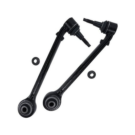 Front Lower Rearward Control Arm Set - Compatible with 2010 - 2015 Chevy Camaro 2011 2012 2013 2014