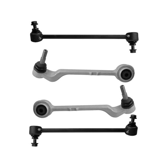 Front Lower Rearward Control Arm and Sway Bar End Link Kit - Compatible with 2006 BMW 330i