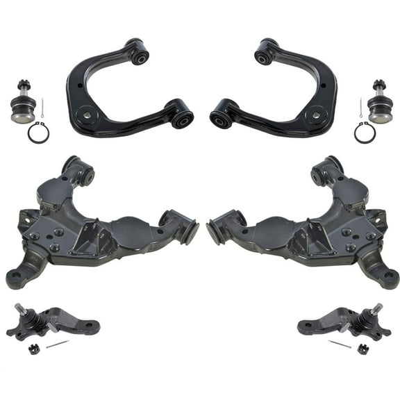 Front Lower & Upper Control Arms & Ball Joints 8 Pcs fits Toyota Tundra 00-03
