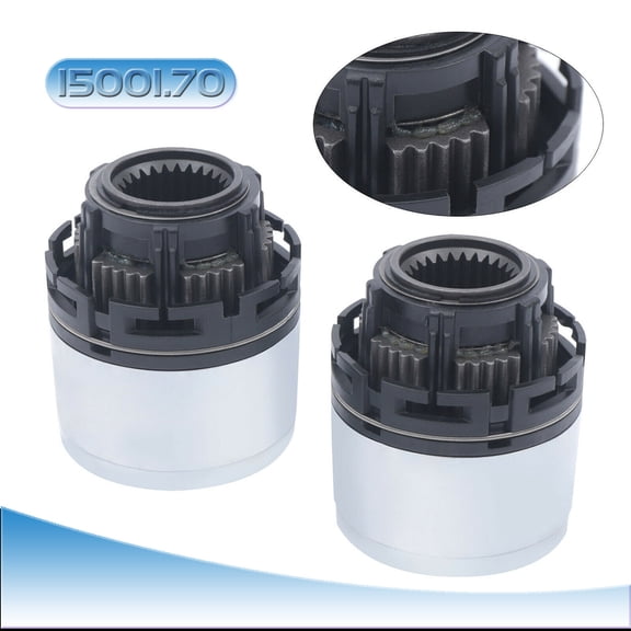 Front Manual Locking Hubs for 1998-2000 Ford Ranger & 2001-2008 Mazda Pickup, Direct Replacement 1500170 4x4 Wheel Hub Assembly (Pair, Left & Right)