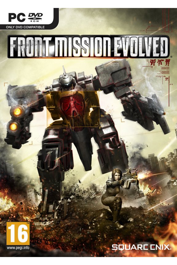 Front Mission Evolved - Classic PC DVDRom Game - Fight on Foot Against Massive Enemies