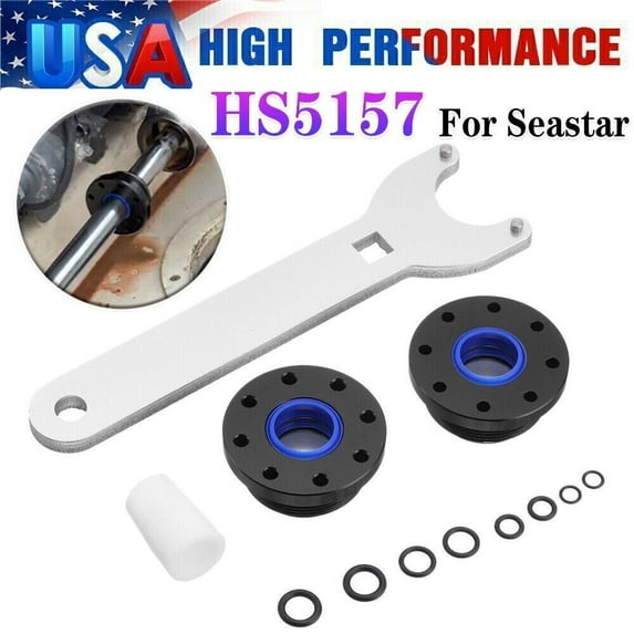 Front Mount Hydraulic Steering Cylinder Seal Set HS-5157 Fits for Seastar HC5341