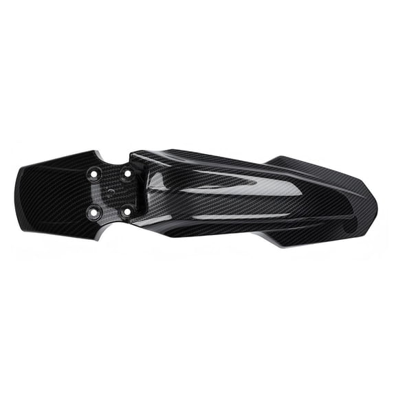Off Road Front Splash Guard for Electric Dirt Bike, Mud Guard Replacement with Carbon Fiber Texture Look, 22.83 Inch Garage Repair Part