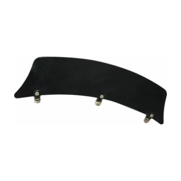 Front Mudguard Number Plate Steel Black Fit For Royal Enfield BSA Universal Fit
