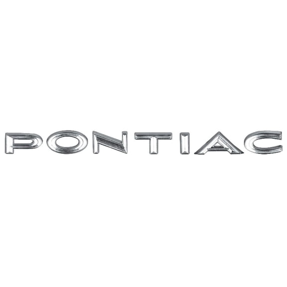 Front Nose Letter Emblem Set For 1967 Pontiac Tempest and LeMans Made in the USA