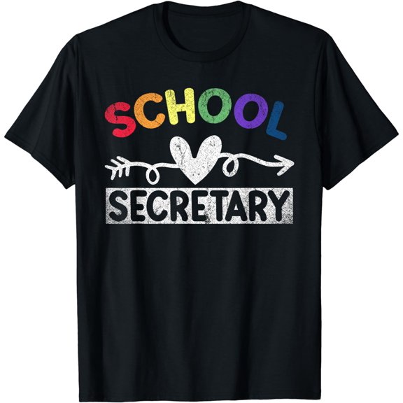Front Office Lady School Secretary Attendance Secretary T-Shirt