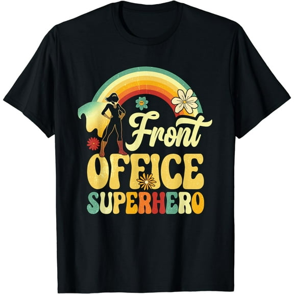 Front Office Superhero Secretary Administrative Assistant T-Shirt