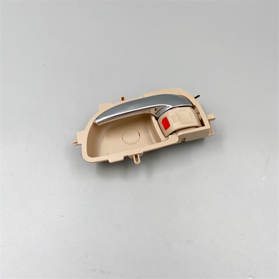 Front Or Rear Door Inner Hanlde Chrome Pen With Brown Trim Compatible With Toyota Corolla 2014-2018