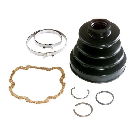Front Outer CV Boot Kit - Compatible with 1989 - 1991 Toyota Camry FWD 2.0L 4-Cylinder 1990