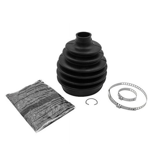 Front Outer CV Boot Kit - Compatible with 2000 - 2013 Chevy Suburban 2500 4WD 2001 2002 2003 2004 2005 2006 2007 2008 2009 2010 2011 2012