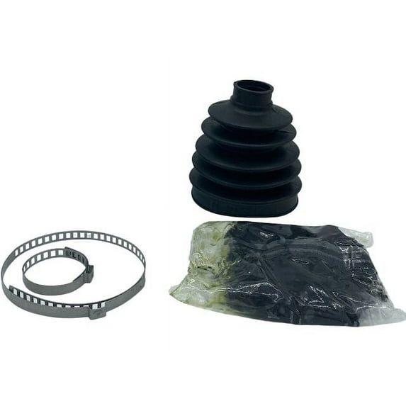 Front Outer CV Boot Kit - Compatible with 2003 - 2012 Nissan Sentra 2004 2005 2006 2007 2008 2009 2010 2011