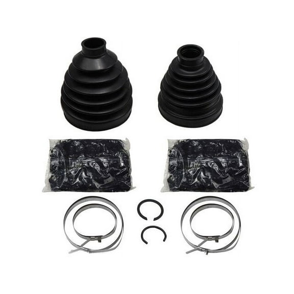Front Outer CV Boot Kit - Compatible with 2010 - 2019 Toyota 4Runner 2011 2012 2013 2014 2015 2016 2017 2018