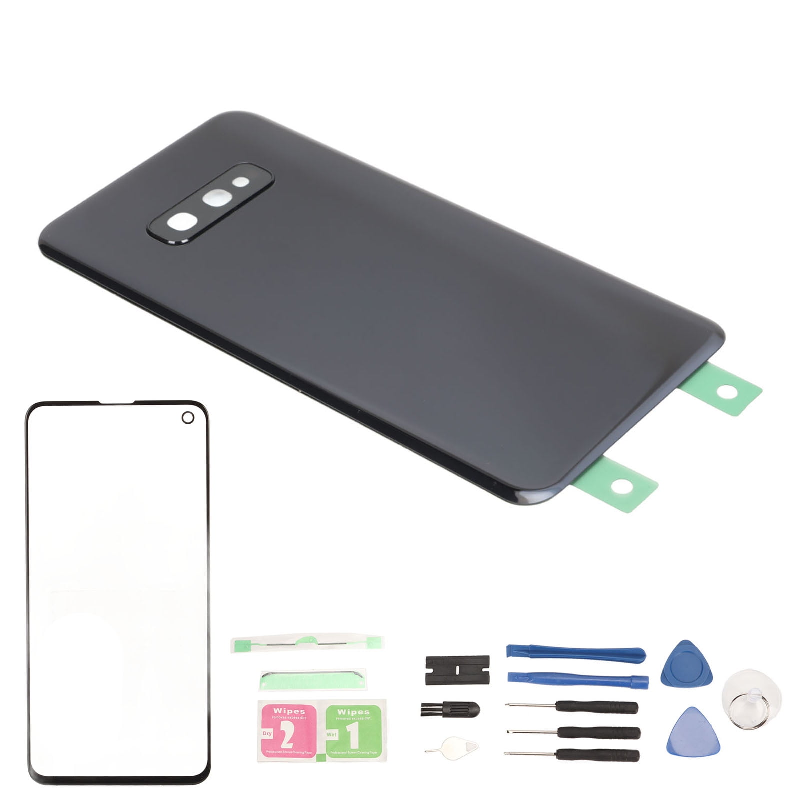 Front Outer Glass Screen and Back Glass Cover Kit for Galaxy S10e