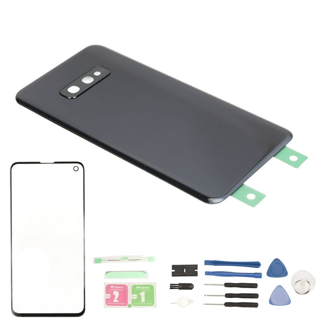 Front Outer Glass Screen and Back Glass Cover Kit for Galaxy S10e