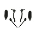 thumbnail image 1 of Front Outer & Inner Tie Rod Ends Passenger Driver Side w/ Steering Gear Bellows 6 Pieces Kit Fits select: 2003-2008 HONDA PILOT, 2001-2006 ACURA MDX, 1 of 10