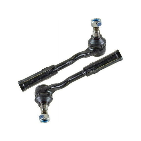 Front Outer Tie Rod End Set 2 Piece - Compatible with 2000 - 2006 Mercedes-Benz S500 2001 2002 2003 2004 2005