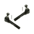 thumbnail image 1 of Front Outer Tie Rod End Set 2 Piece - Compatible with 2003 - 2005 GMC Savana 2500 2004, 1 of 2
