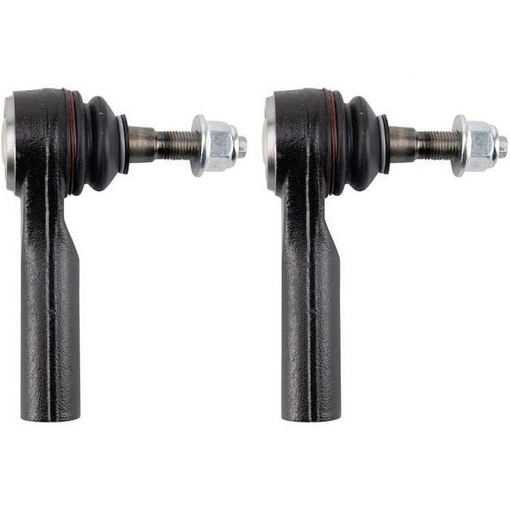 Front Outer Tie Rod End Set 2 Piece - Compatible with 2015 - 2022 Ford Mustang 2016 2017 2018 2019 2020 2021
