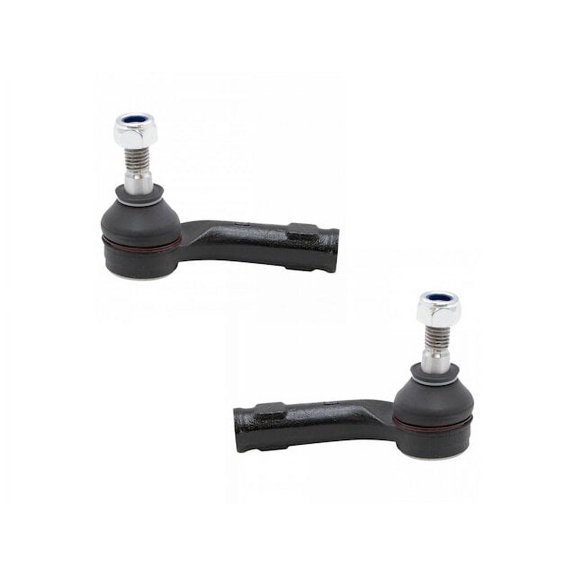 Front Outer Tie Rod End Set 2 Piece - Compatible with 2018 Ford EcoSport