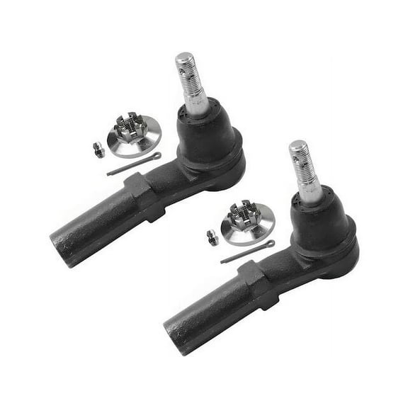 Front Outer Tie Rod Set - Compatible with 2012 - 2017 Buick Verano 2013 2014 2015 2016