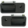 thumbnail image 1 of Front Outside Exterior Door Handle Black LH RH Pair Set 2pc for Volvo VNL Truck DHA67493, 1 of 5