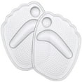 thumbnail image 1 of MLINS Heel Pads for Women Silicone Comfort Insoles for High Heels White Reusable SelfAdhesive Foot Cushions 3 Pairs, 1 of 6
