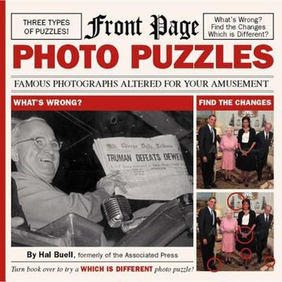 Pre-Owned Front Page Photo Puzzles: Famous Photographs Altered for Your Amusement (Paperback) 157912819X 9781579128197