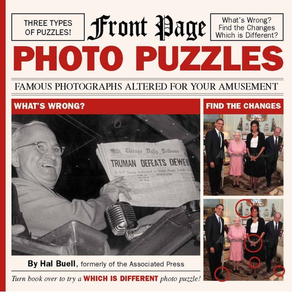 Front Page Photo Puzzles : Famous Photographs Altered for Your Amusement (Paperback)