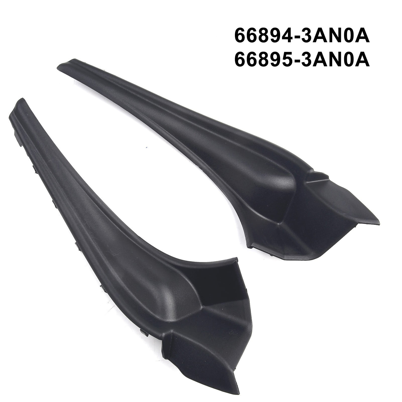 Front Pair Windshield Wiper Cowl Cover for Nissan Versa Sedan 20122018