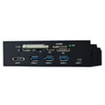 thumbnail image 1 of Front Panel USB3.0 Card Reader Built In for Fast Data Transfer and Versatiled Card PC Internal Card Reader, 1 of 8