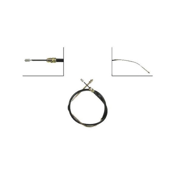 Front Parking Brake Cable - Compatible with 1969 - 1974 Chevy Nova 1970 1971 1972 1973