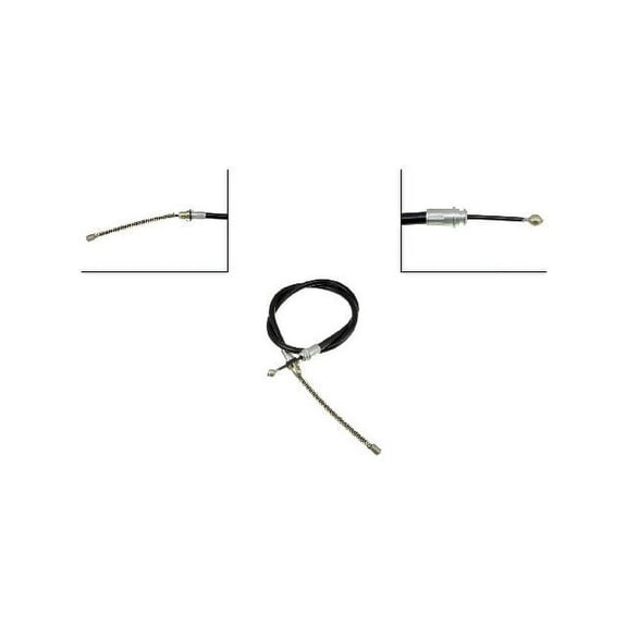 Front Parking Brake Cable - Compatible with 1988 - 1989 Chevy C1500 Standard Cab Pickup