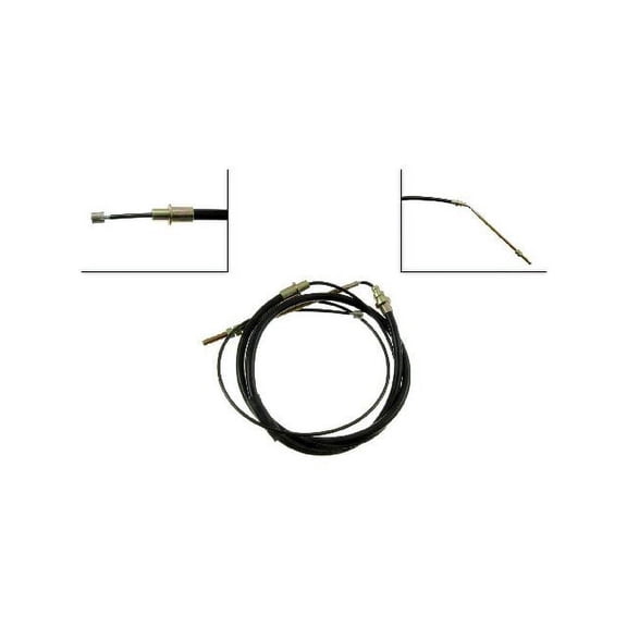 Front Parking Brake Cable - Compatible with 1988 - 1993 Dodge D250 1989 1990 1991 1992