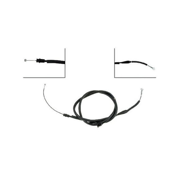 Front Parking Brake Cable - Compatible with 1988 - 1995 Toyota Pickup 4WD Standard Cab Pickup 3.0L V6 1989 1990 1991 1992 1993 1994