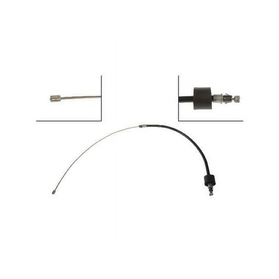 Front Parking Brake Cable - Compatible with 2005 - 2006 Ford F-350 Super Duty