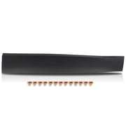 Front Passenger Right Door Molding Direct Replacement Fit For 2014-2018 Jeep Cherokee