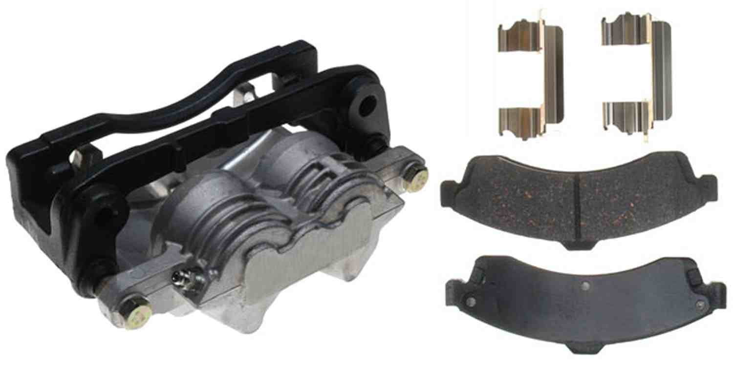 ACDelco 18R1519 Reman Non-Coated Loaded Disc Brake Caliper w/Ceramic Pads