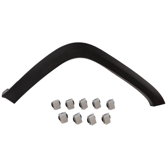 Front Passenger Side Rear Section Fender Flares Textured Black for 2019-2020 Jeep Cherokee Trailhawk 4 Cyl 2.0L