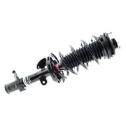 Front Passenger Side Twin-Tube Complete Strut Assembly for Honda Pilot 2009-2015 Black Steel