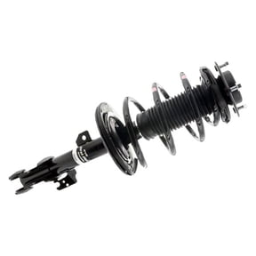 Front Passenger Side Twin-Tube Complete Strut Assembly for Lexus RX 2010-2015 Black Steel