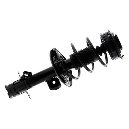 Front Passenger Side Twin-Tube Complete Strut Assembly for Nissan Sentra 2014-2015 2017-2019 Black Steel