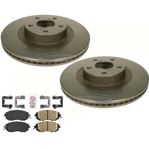 Front Performance Carbon Disc Brake Rotors Pads For Subaru FR-S BRZ 2013-2020
