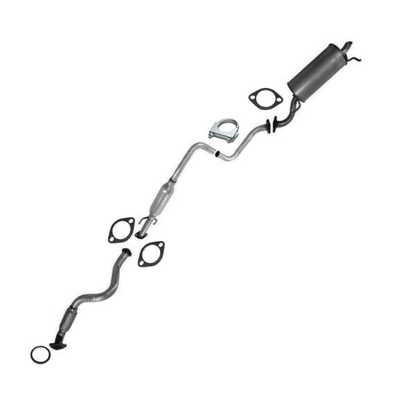 Stainless Steel Exhaust Front Pipe, Resonator & Muffler Fits 20092011 Chevrolet Aveo5 1.6L Direct Fit