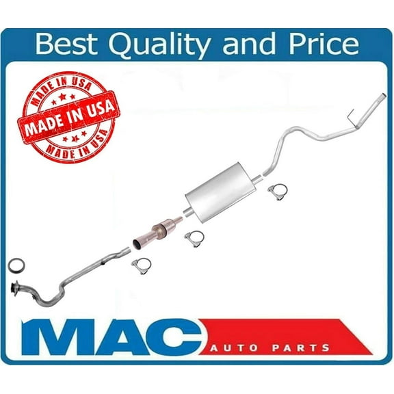 Front Pipe Rear Conv & Exhaust System For Jeep Grand Cherokee 4.0L 1993 1995