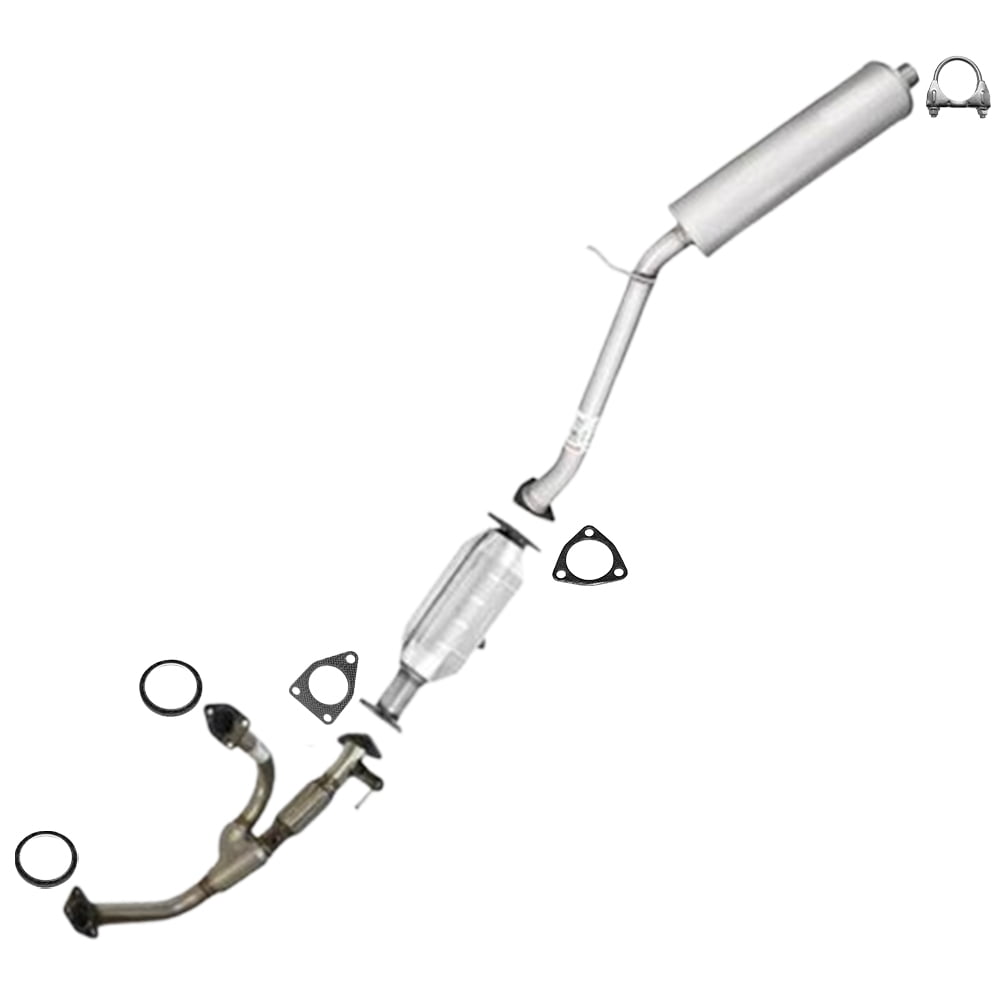 Northeastern Exhaust Stainless Steel Front Pipe, Catalytic & Resonator Exhaust System Kit Fits 2002–2004 Honda Odyssey 3.5L – Direct Fit with EPA-Approved