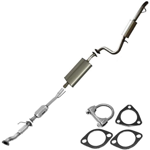 Stainless Steel Exhaust Manifold Back Fits 20052008 Ford Escape 2.3L, 20052006 Mazda Tribute 2.3L Direct Fit