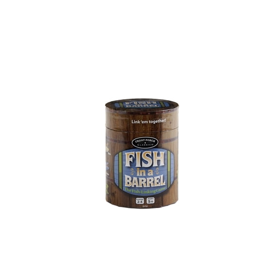 Front Porch Classics | Fish in a Barrel Game from Front Porch Classics, for 2 to 4 Players Ages 5 and Up